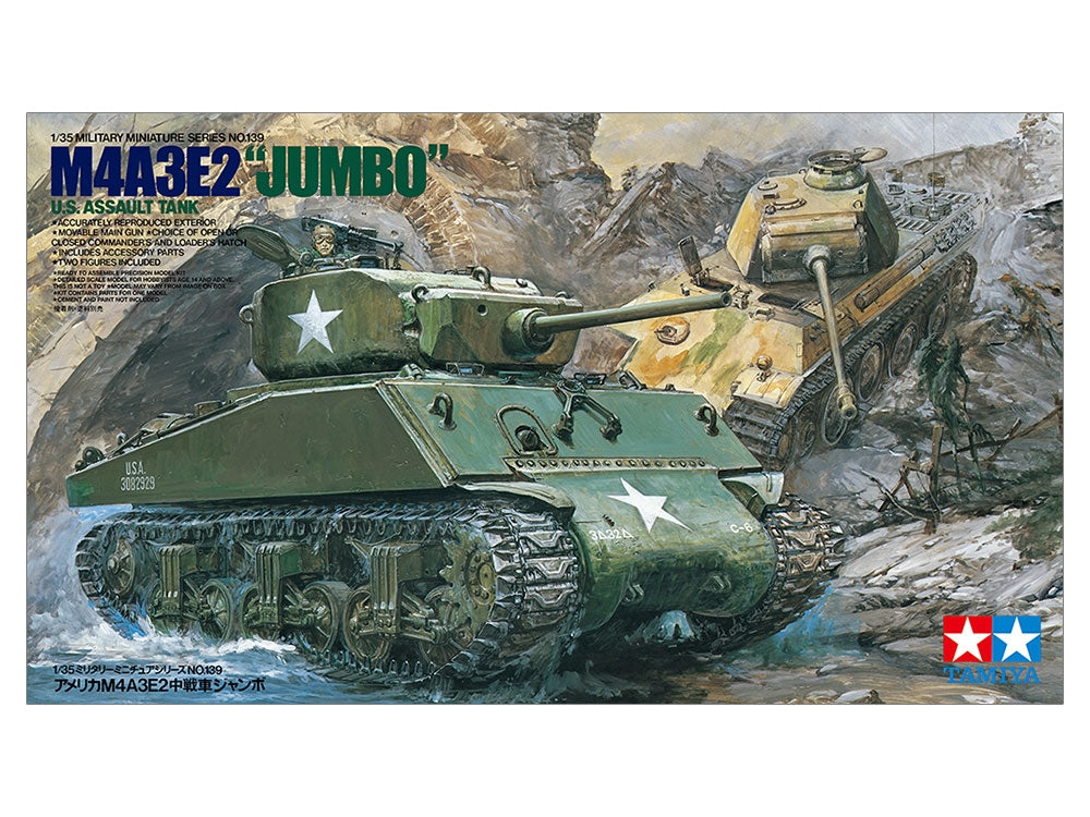 Tamiya 35139 US M4A3E2 Jumbo 1/35 – zdjęcie 2