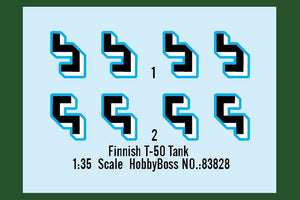 Hobby Boss 83828 T-50 finlandais – image 4
