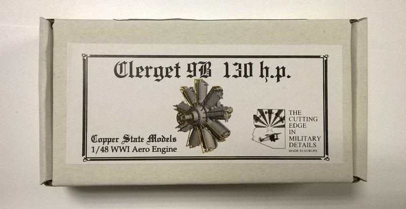 Copper State Models E48-006 Clerget 9B 130 ch 1/48