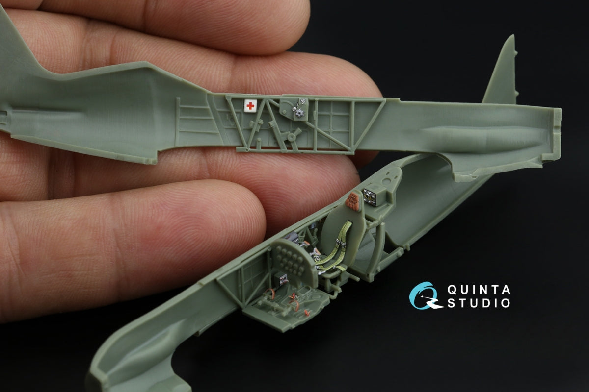 Quinta Studio QD72170 MiG-3 Intérieur coloré imprimé en 3D sur papier décalcomanie (Armory) 1/72 – immagine 5