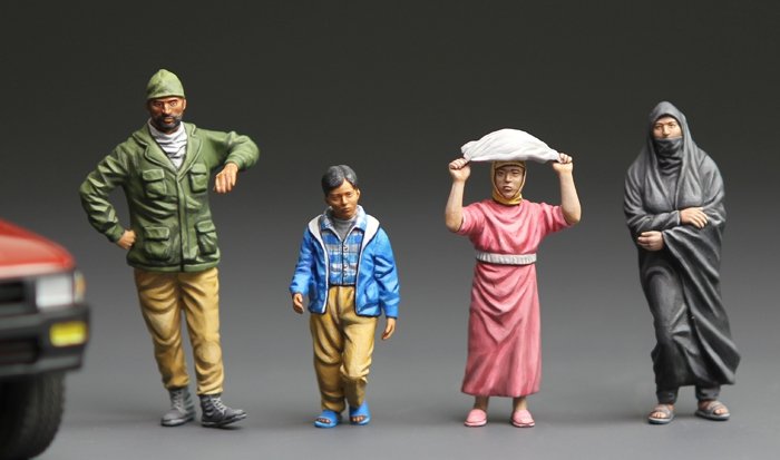 Meng Model HS-001 Personnages du Moyen-Orient (4 figurines) 1/35 – immagine 3