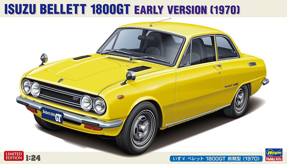 Hasegawa 20794 Isuzu Bellet 1800GT Early Version (1970) 1/24