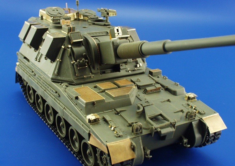 Eduard 35566 Canon automoteur britannique AS-90 de 155 mm, échelle 1/35, Trumpeter – immagine 3