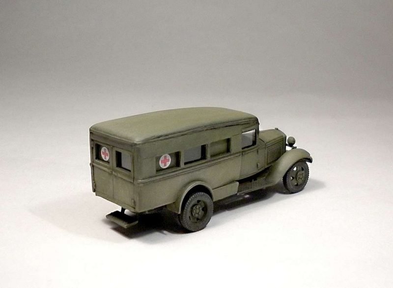 Ambulance PST 72081 GAZ-55 (m.1943) 1/72 – image 6