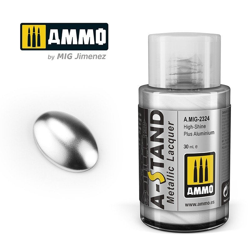Munitions Mig 2324 A-STAND High-Shine Plus Aluminium 30 ml