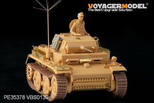 Voyager modèle PE35378 WWII allemand PzKpfw.II.Ausf.L Luch Version tardive de base pour kit Tasca 1/35 – immagine 13