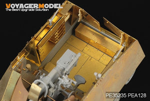 Maquette Voyager PEA128 Plaque de blindage pour Sd.Kfz. 164 Nashorn allemand de la Seconde Guerre mondiale (pour kit DRAGON) 1/35 – image 6