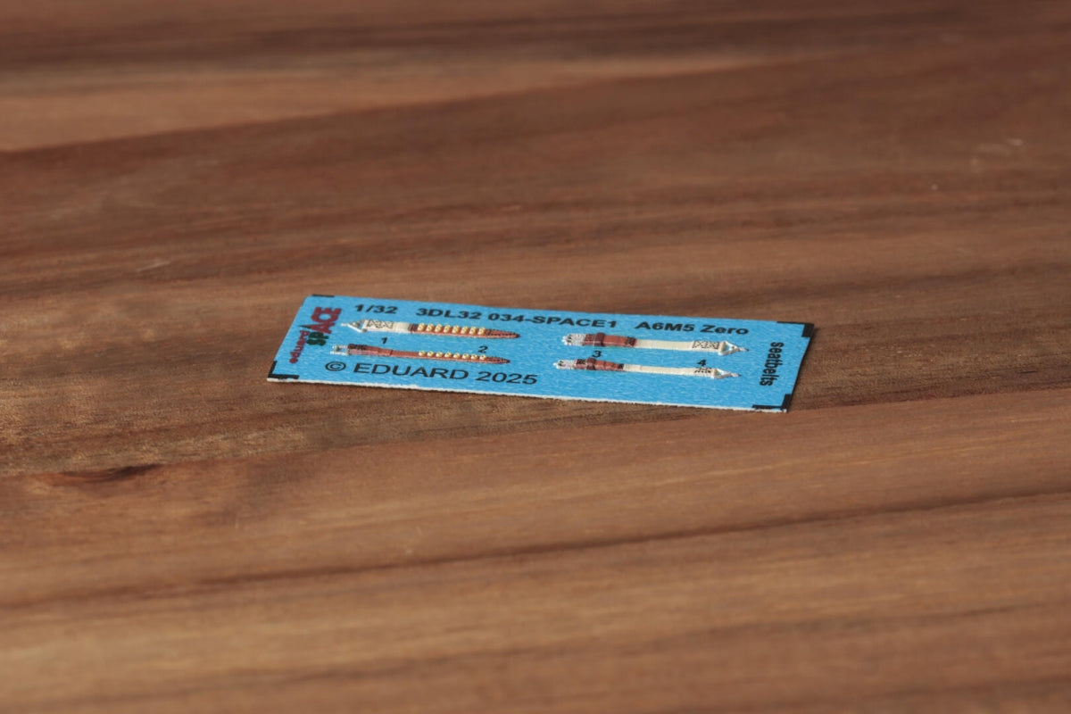 Ceintures de sécurité Eduard 3DL32034 A6M5 Zero SPACE TAMIYA 1/32