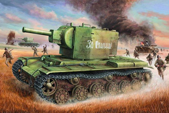Trumpeter 00312 Char russe KV-2 (1/35)