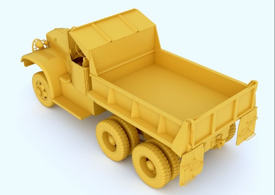 Camion-benne Diamond T 972, modèle Mirror 35806, cabine ouverte, échelle 1/35  – Bild 4