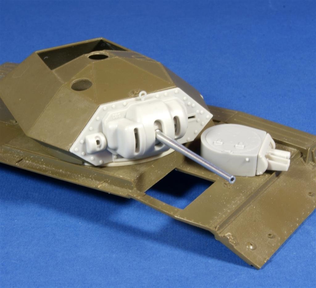 Panzer Art RE35-178 Mantlet &amp;amp; MG turret for Crusader I/II tanks 1/35 – image 3