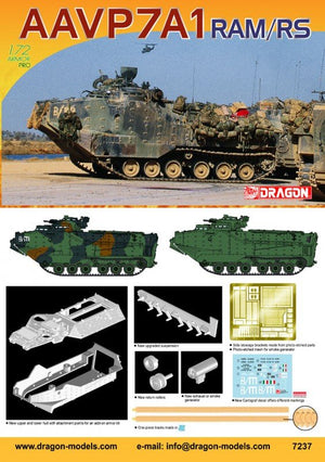 Dragon 7237 AAV-7 AMÉLIORATION (1/72)  – Bild 2