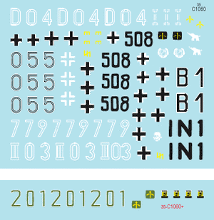 Star Decals 35-C1060 Befehlspanzer #4 1/35 – imagen 3
