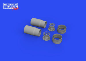 Tuyères d&amp;#39;échappement Eduard 648690 F-4B - Impression Tamiya 1/48