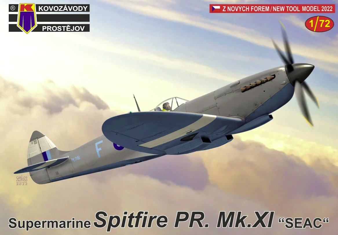 Kovozavody Prostejov KPM0295 Spitfire PR. Mk.XI "SEAC" 1/72