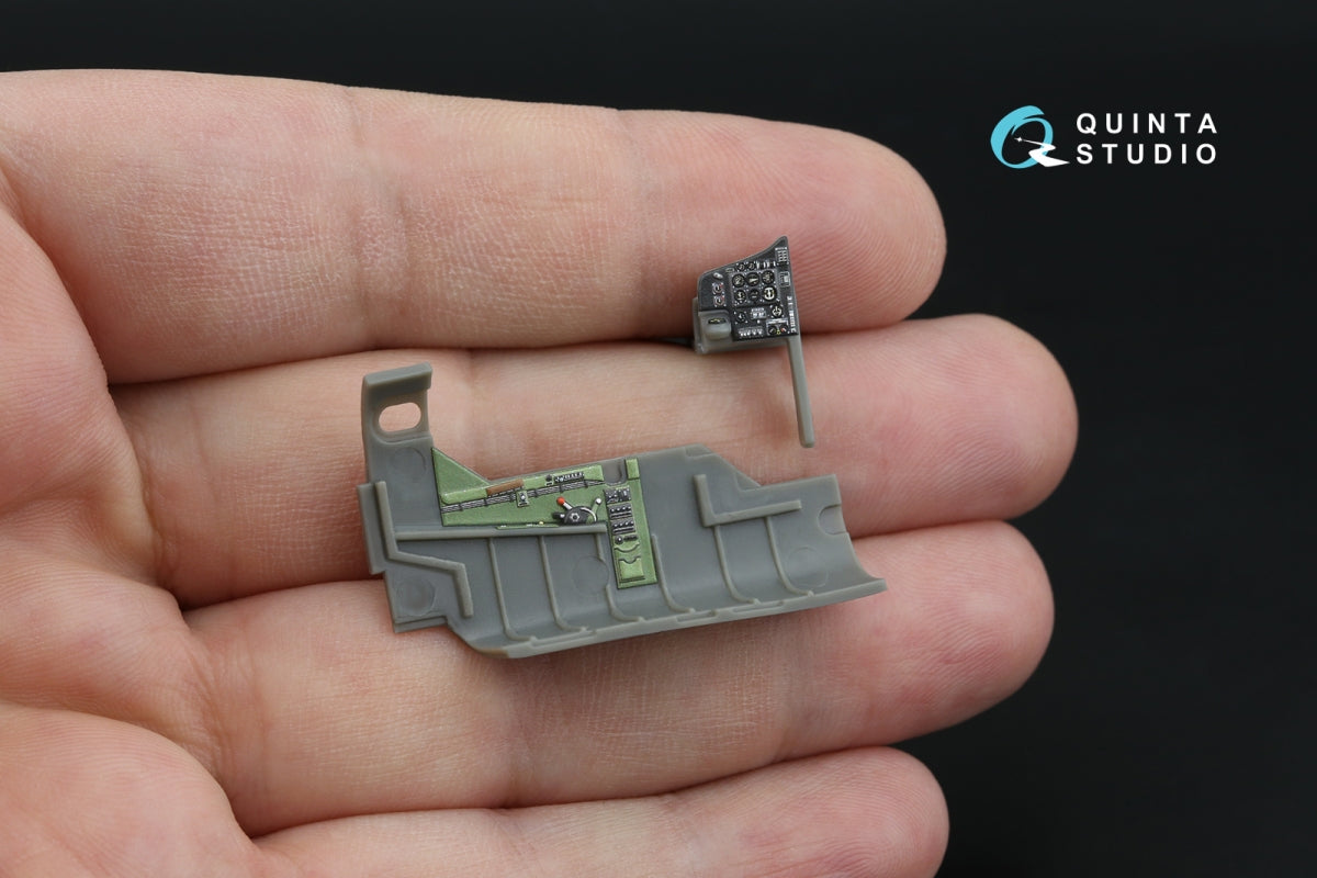 Intérieur imprimé en 3D et coloré sur papier décalcomanie Quinta Studio QD72211 Bristol Blenheim Mk.IV (Airfix) 1/72  – image 6