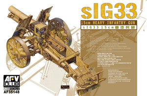 AFV Club 35148 sIG33 Canon d&amp;#39;infanterie lourd de 15 cm (1/35)