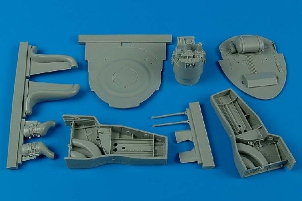 Baie de train d&amp;#39;atterrissage Aires 2073 F8F-1 Bearcat 1/32 TRUMPETER