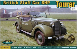 ACE 72501 Voiture d&amp;#39;état-major britannique 8HP Tourer (1/72)