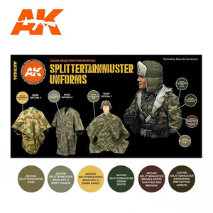 AK Interactive AK11624 SPLITTERTARNMUSTER UNIFORMES – image 2
