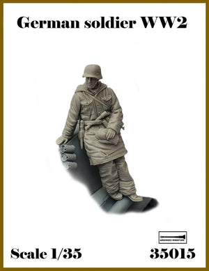 Ardennes Miniature 35015 Soldat allemand de la Seconde Guerre mondiale 1/35