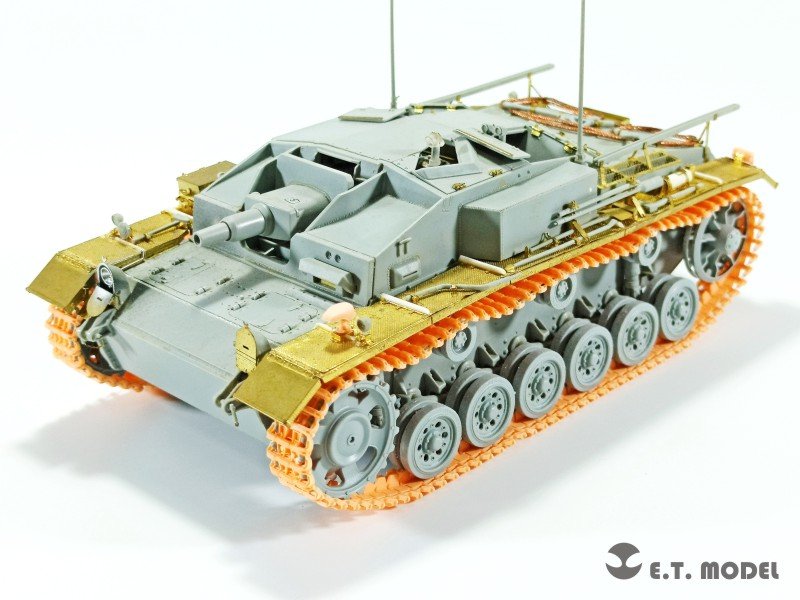 Maquette ET P35-021 Catalyseur fonctionnel pour char allemand Pz.Kpfw.III/IV (Type 3B) de la Seconde Guerre mondiale (impression 3D) à l&amp;#39;échelle 1/35  – image 6