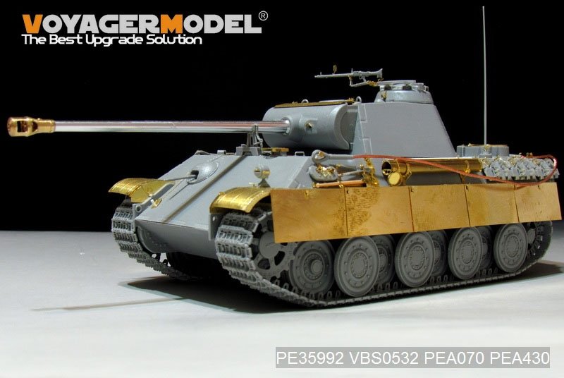 Maquette Voyager PE35992 Panther G allemand de la Seconde Guerre mondiale, version intermédiaire, pour TAKOM 2120 au 1/35 – Bild 3