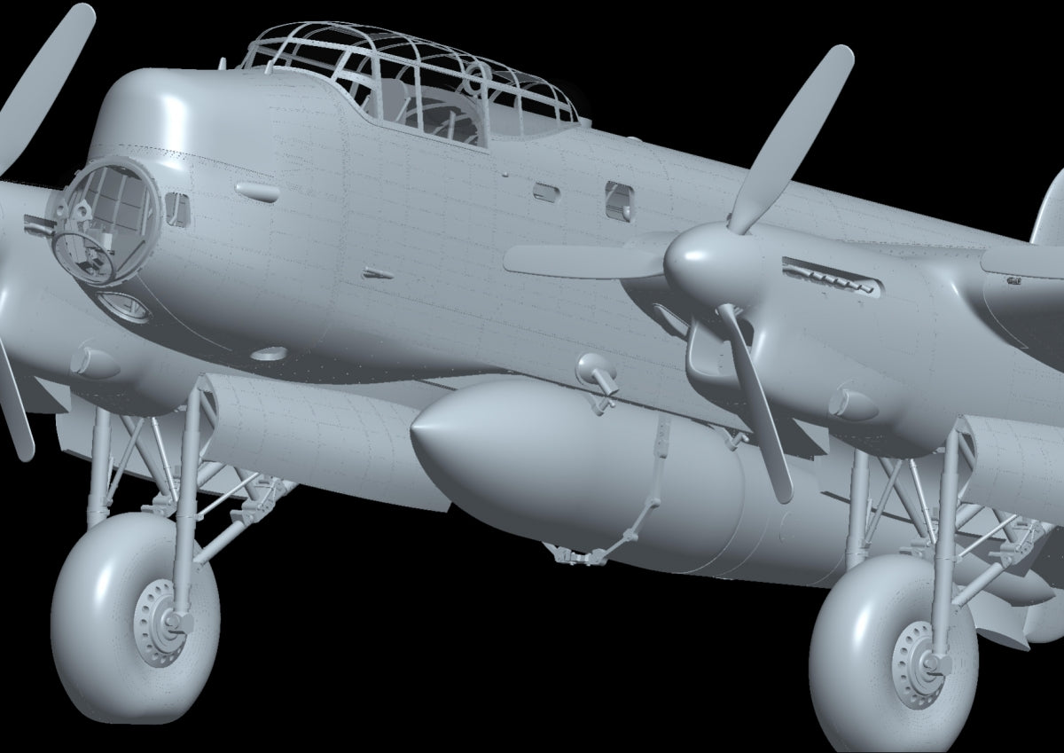 Maquette HK Models 01F007 Avro Lancaster B Mk.I Special Grand Slam 1/48 – Bild 6