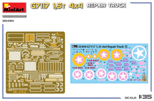 MiniArt 35494 G7117 Camion de réparation 4x4 1,5T 1/35 – imagen 5