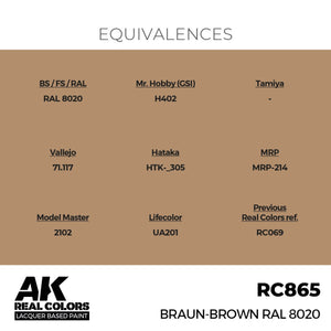 AK Interactive RC865 Brun Braun RAL 8020 17 ml – image 3