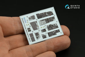 Quinta Studio QD48371 F-4E avec intérieur imprimé en 3D et coloré DMAS sur papier décalcomanie (Meng) 1/48 – immagine 6