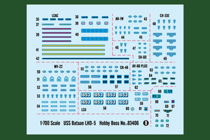 Hobby Boss 83406 USS Bataan LHD-5 1/700 – zdjęcie 6