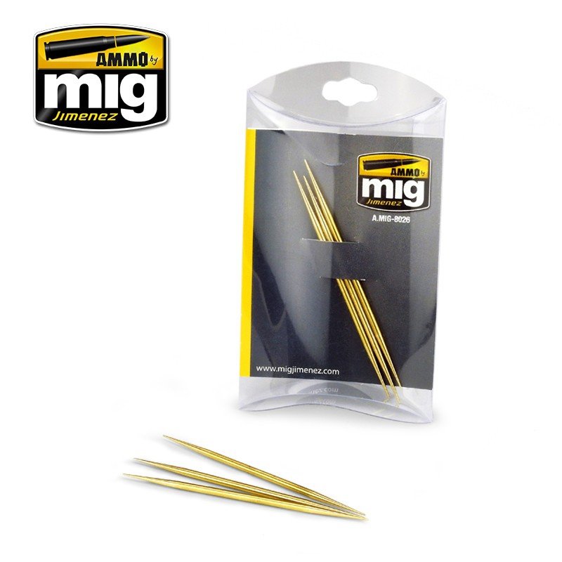 Munitions de Mig Jimenez 8026 CURE-DENTS EN LAITON