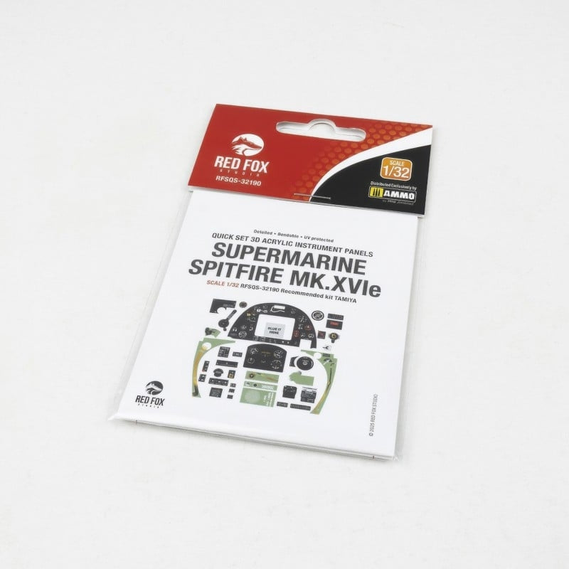 Red Fox Studio QS-32190 Spitfire Mk.XVIe for Tamiya kit 1/32