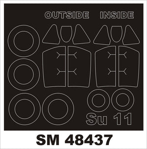 Montex SM48437 Su-11 TROMPETTE 1/48