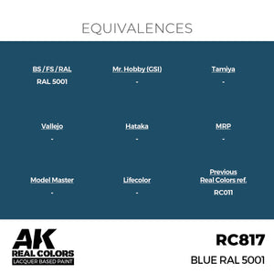 AK Interactive RC817 Bleu RAL 5001 17 ml – immagine 3