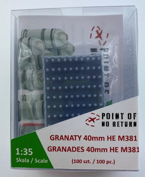 Point de non-retour 3522012 Grenades 40 mm HE M381 1/35 – Bild 2