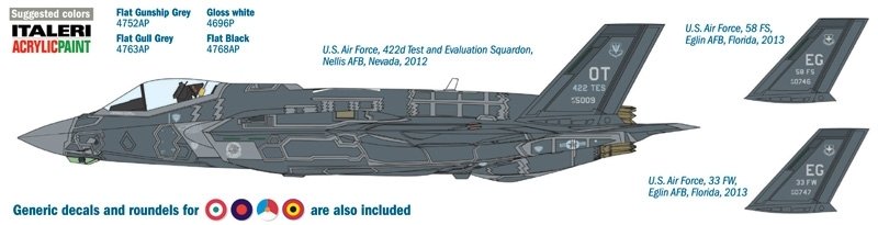 Italeri 1331 F-35A Éclairage II (1/72)  – image 3