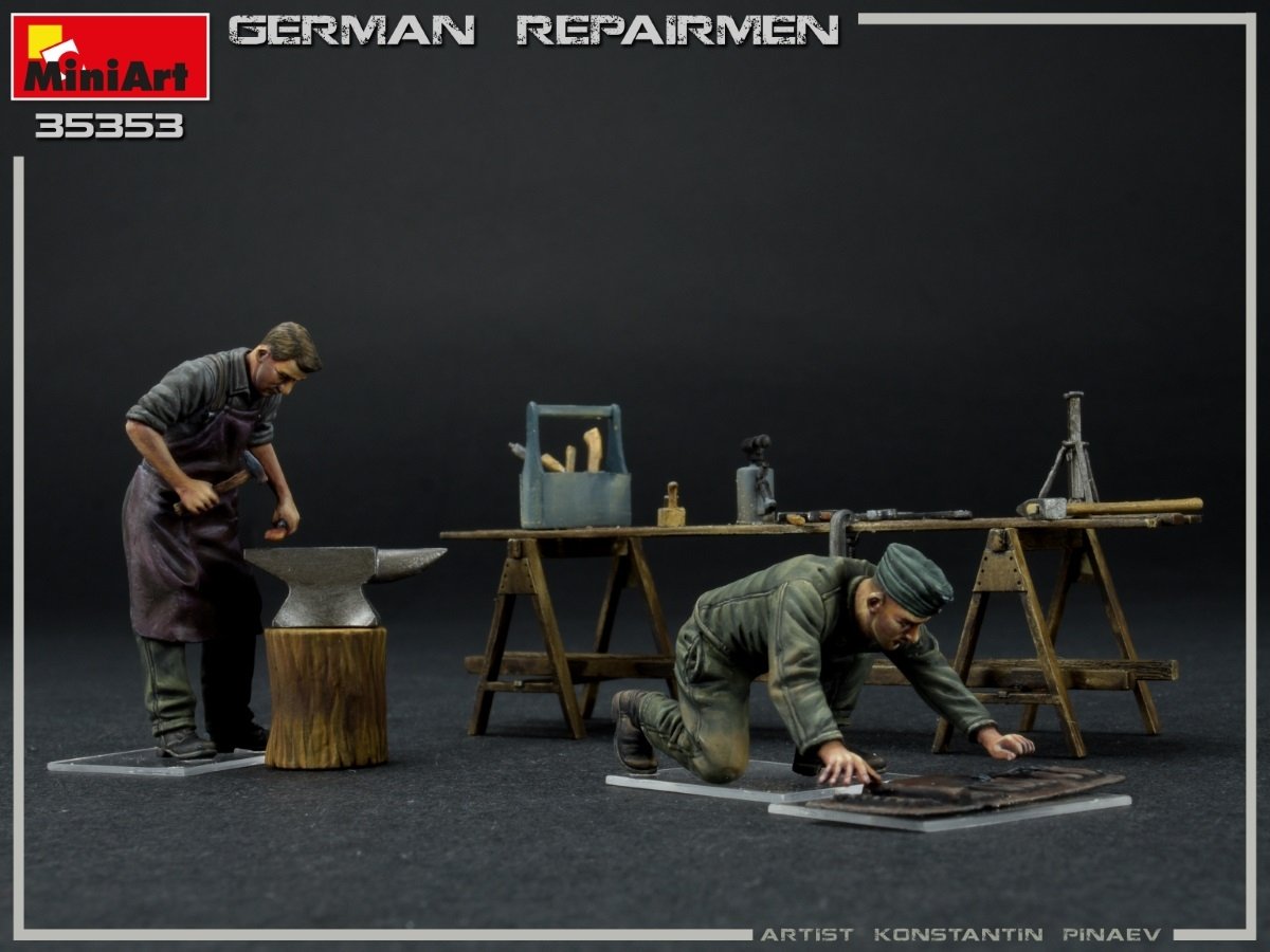 Miniart 35353 RÉPARATEUR ALLEMAND 1/35 – Bild 4