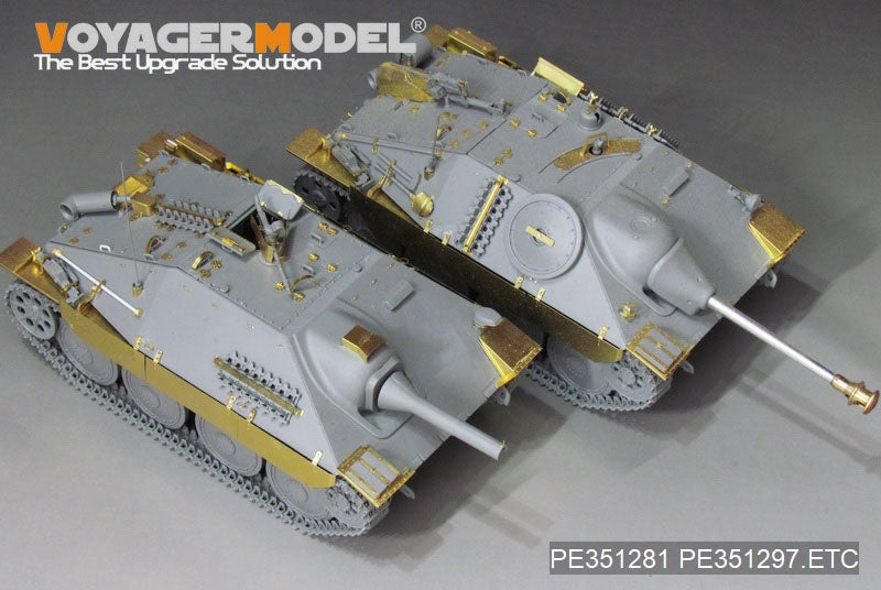 Voyager modèle PE351297 WWII allemand Sd.Kfz.138/2 ensemble de mise à niveau du réservoir de flamme Hetzer pour TAKOM 1/35 – image 9