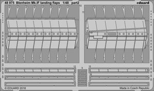 Volets d&amp;#39;atterrissage Eduard 48975 Blenheim Mk. IF AIRFIX 1/48 – image 2