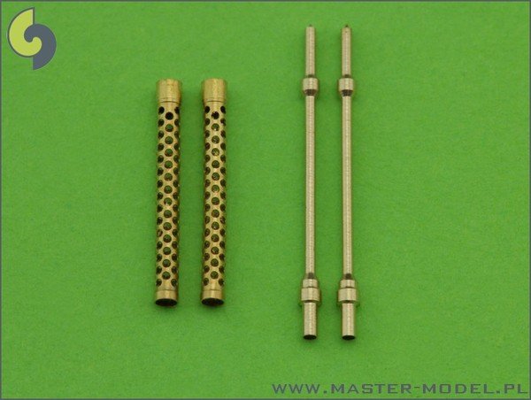 Canons de mitrailleuse italienne Master AM-48-053 Breda SAFAT 7,7 mm (2 pièces) (1/48)