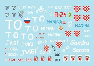 Star Decals 48-B1002 Chars T-55A n° 2. Guerre des Balkans. Guerre dans les Balkans et en ex-Yougoslavie, échelle 1/48 – immagine 3