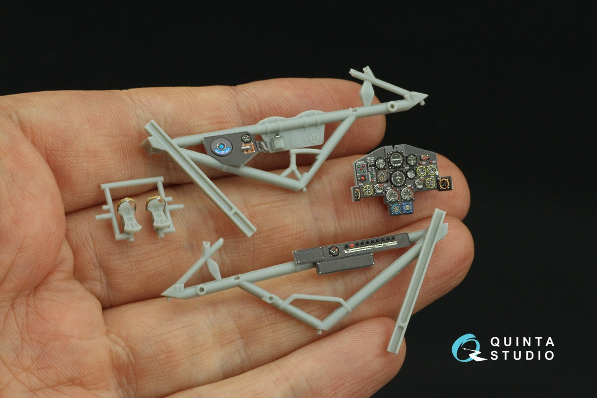 Quinta Studio QD32237 Horten Ho 229 Intérieur coloré imprimé en 3D sur papier décalcomanie (Zoukei Mura) 1/32  – immagine 2