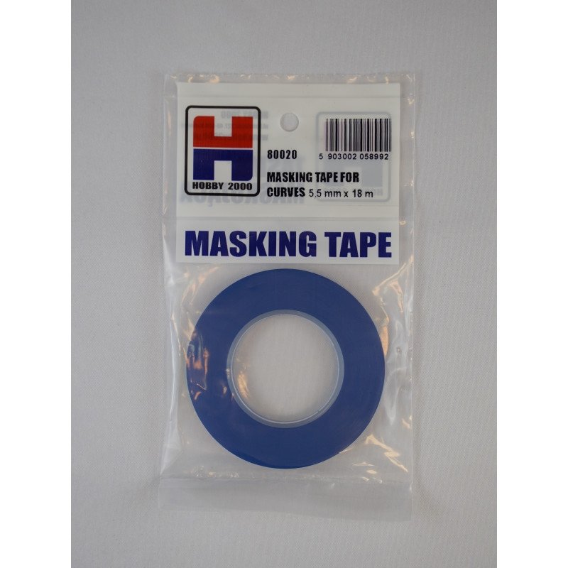 Hobby 2000 80020 Masking Tape For Curves 5.5mm x 18m