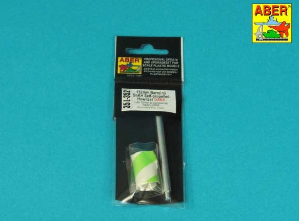 Aber 35l-352 152 mm Barrel for ShKH Self-Propelled Howitzer DANA vz.77 (for Hobby Boss Kits) 1/35