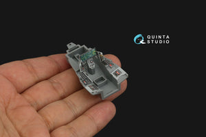 Intérieur imprimé en 3D et coloré sur papier décalcomanie Quinta Studio QD48288 F-35A (Tamiya) 1/48 – Bild 9