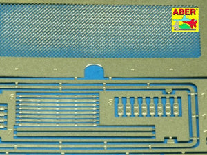 Grille de protection Aber 35G11 pour char russe T-34/76 modèle 1940 (1/35) – image 3