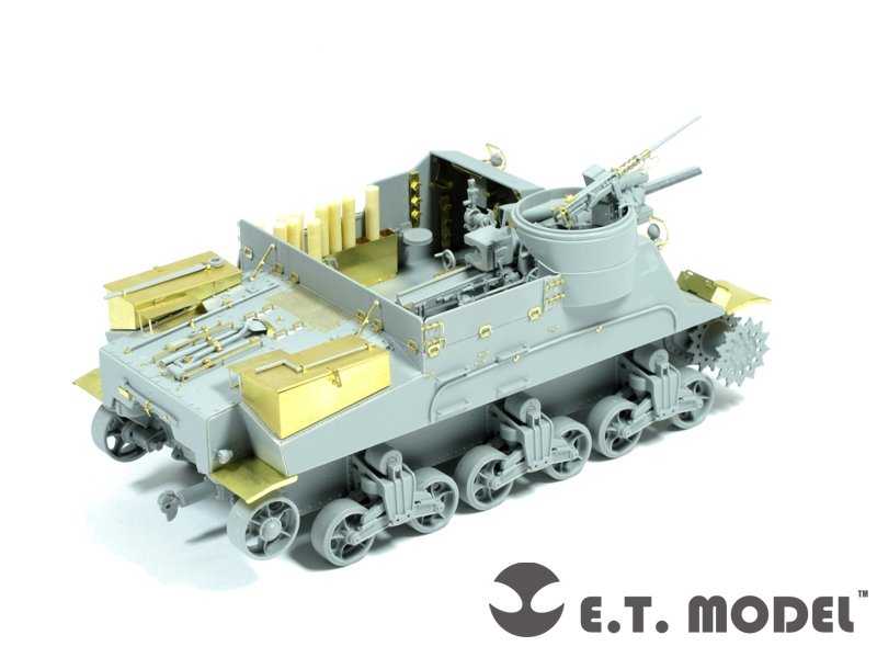 ET Model S35-005 WWII US M7 Priest Mid Production Value Package pour DRAGON 6637 1/35 – immagine 4