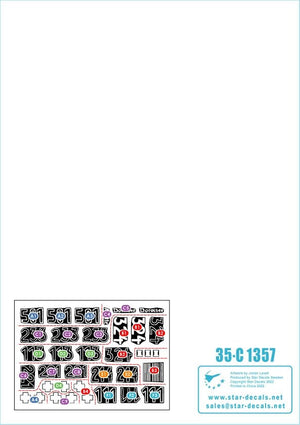 Star Decals 35-C1357 Tigres du Front Est s.Pz.Abt. 501 1943-44 1/35 – image 2